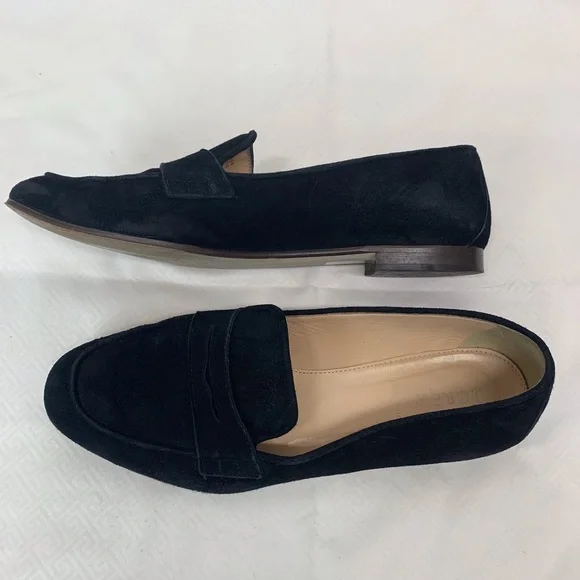 J. CREW CHARLIE SUEDE PENNY LOAFER - Picture 2 of 8